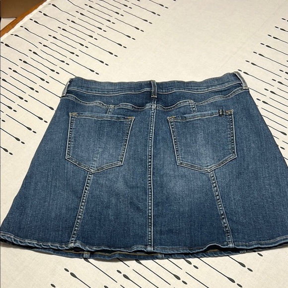 Vintage Buffalo David Bitton Blue A-Line Mini Skirt Casual. Size 30 - Picture 1 of 7